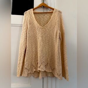 Anthropologie / Sparrow Lightweight Summer Sweater